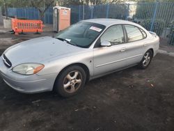 Salvage cars for sale at Las Vegas, NV auction: 2002 Ford Taurus SES