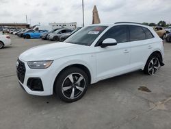 Salvage cars for sale at Grand Prairie, TX auction: 2023 Audi Q5 Premium Plus 45