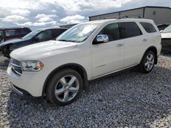 Dodge Durango Citadel Vehiculos salvage en venta: 2012 Dodge Durango Citadel