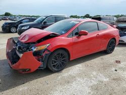 Vehiculos salvage en venta de Copart San Antonio, TX: 2015 Honda Civic SI