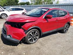 Nissan salvage cars for sale: 2017 Nissan Rogue Sport S