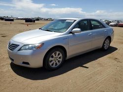 Salvage cars for sale at Brighton, CO auction: 2007 Toyota Camry Hybrid