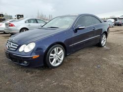 Salvage cars for sale at Bowmanville, ON auction: 2008 Mercedes-Benz CLK 350