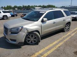 Salvage cars for sale at Pennsburg, PA auction: 2014 GMC Acadia SLT-1