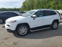 Salvage cars for sale from Copart Glassboro, NJ: 2015 Jeep Cherokee Limited