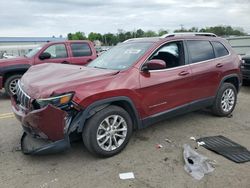 Salvage cars for sale from Copart Pennsburg, PA: 2019 Jeep Cherokee Latitude