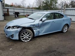 Salvage cars for sale from Copart Lyman, ME: 2012 Lexus IS 250
