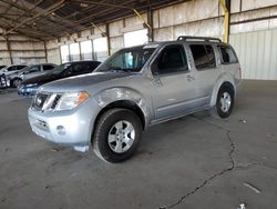 Vehiculos salvage en venta de Copart Phoenix, AZ: 2008 Nissan Pathfinder S