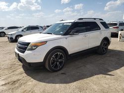 Salvage cars for sale at Amarillo, TX auction: 2015 Ford Explorer Sport