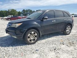 Salvage cars for sale at Loganville, GA auction: 2009 Acura MDX