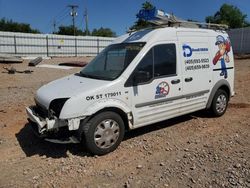 Salvage trucks for sale at Oklahoma City, OK auction: 2011 Ford Transit Connect XLT