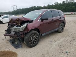 Salvage cars for sale at Greenwell Springs, LA auction: 2016 Honda CR-V SE