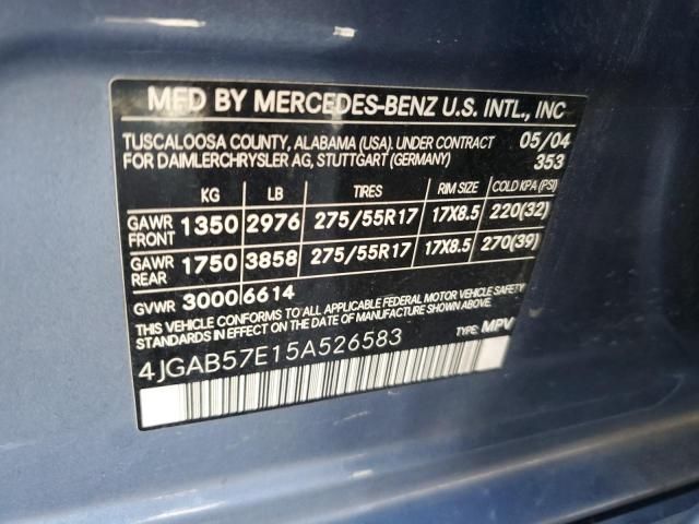 2005 Mercedes-Benz ML 350