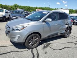 Salvage cars for sale at Exeter, RI auction: 2015 Hyundai Tucson Limited