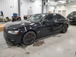 Salvage cars for sale from Copart Ontario Auction, ON: 2013 Audi A4 Premium Plus