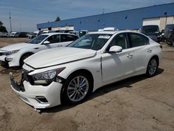 Infiniti salvage cars for sale: 2020 Infiniti Q50 Pure