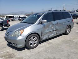 Salvage cars for sale from Copart Sun Valley, CA: 2008 Honda Odyssey Touring