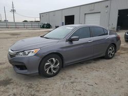 Salvage cars for sale at Jacksonville, FL auction: 2017 Honda Accord LX