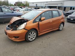 Salvage cars for sale at New Britain, CT auction: 2010 Honda FIT Sport