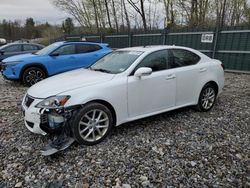 Salvage cars for sale at Candia, NH auction: 2012 Lexus IS 250