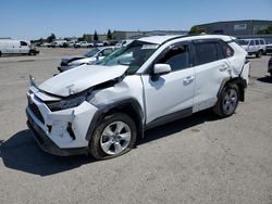 Salvage cars for sale at Bakersfield, CA auction: 2021 Toyota Rav4 XLE