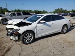 Chevrolet salvage cars for sale: 2017 Chevrolet Malibu LT