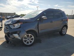 Salvage cars for sale at Wilmer, TX auction: 2019 Ford Ecosport SE