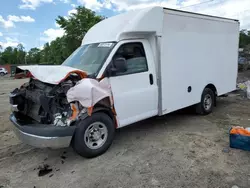 Salvage trucks for sale at Baltimore, MD auction: 2017 Chevrolet Express G3500