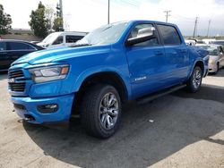 Salvage cars for sale at Rancho Cucamonga, CA auction: 2021 Dodge 1500 Laramie