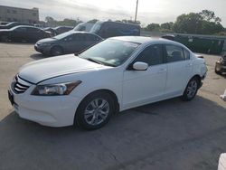 Salvage cars for sale at Wilmer, TX auction: 2012 Honda Accord SE