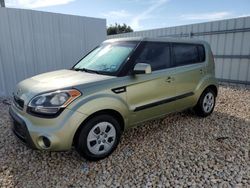 Salvage cars for sale at Temple, TX auction: 2013 KIA Soul