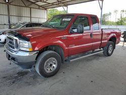 Salvage cars for sale at Cartersville, GA auction: 2003 Ford F250 Super Duty