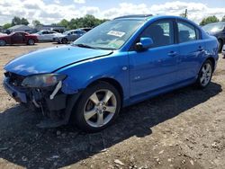 Salvage cars for sale at Hillsborough, NJ auction: 2004 Mazda 3 S