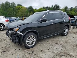 Salvage cars for sale at Mendon, MA auction: 2017 Nissan Rogue S