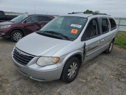 Salvage cars for sale at Mcfarland, WI auction: 2005 Chrysler Town & Country Touring