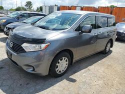 Salvage cars for sale from Copart Cahokia Heights, IL: 2015 Nissan Quest S