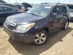 Salvage cars for sale at Elgin, IL auction: 2014 Subaru Forester 2.5I Touring