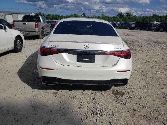 2021 Mercedes-Benz S 580 4matic