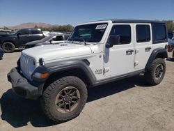 Salvage cars for sale at Las Vegas, NV auction: 2020 Jeep Wrangler Unlimited Sport