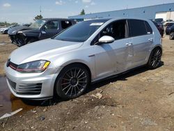 Salvage cars for sale at Woodhaven, MI auction: 2016 Volkswagen GTI S/SE