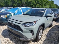 Salvage cars for sale at Grand Prairie, TX auction: 2021 Toyota Rav4 XLE