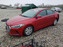 Salvage cars for sale from Copart West Warren, MA: 2017 Hyundai Elantra SE