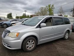Salvage cars for sale from Copart New Britain, CT: 2011 Chrysler Town & Country Touring