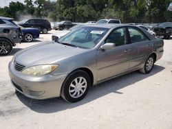 Salvage cars for sale from Copart Ocala, FL: 2005 Toyota Camry LE