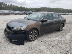 Salvage cars for sale at Ellenwood, GA auction: 2013 Honda Accord Sport