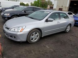 Salvage cars for sale at New Britain, CT auction: 2006 Honda Accord EX