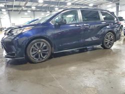 Salvage cars for sale at Ham Lake, MN auction: 2022 Toyota Sienna XSE