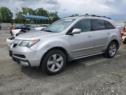 Salvage cars for sale from Copart Spartanburg, SC: 2011 Acura MDX Technology