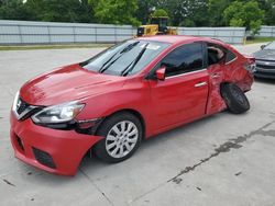 Nissan Sentra s Vehiculos salvage en venta: 2017 Nissan Sentra S