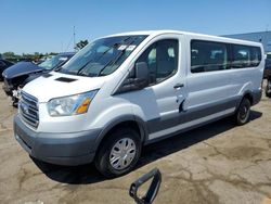 Salvage cars for sale at Woodhaven, MI auction: 2015 Ford Transit T-350